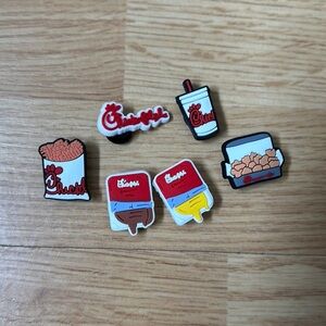 Set of 6 Chick Shoe charms for shoes or bracelet NWT